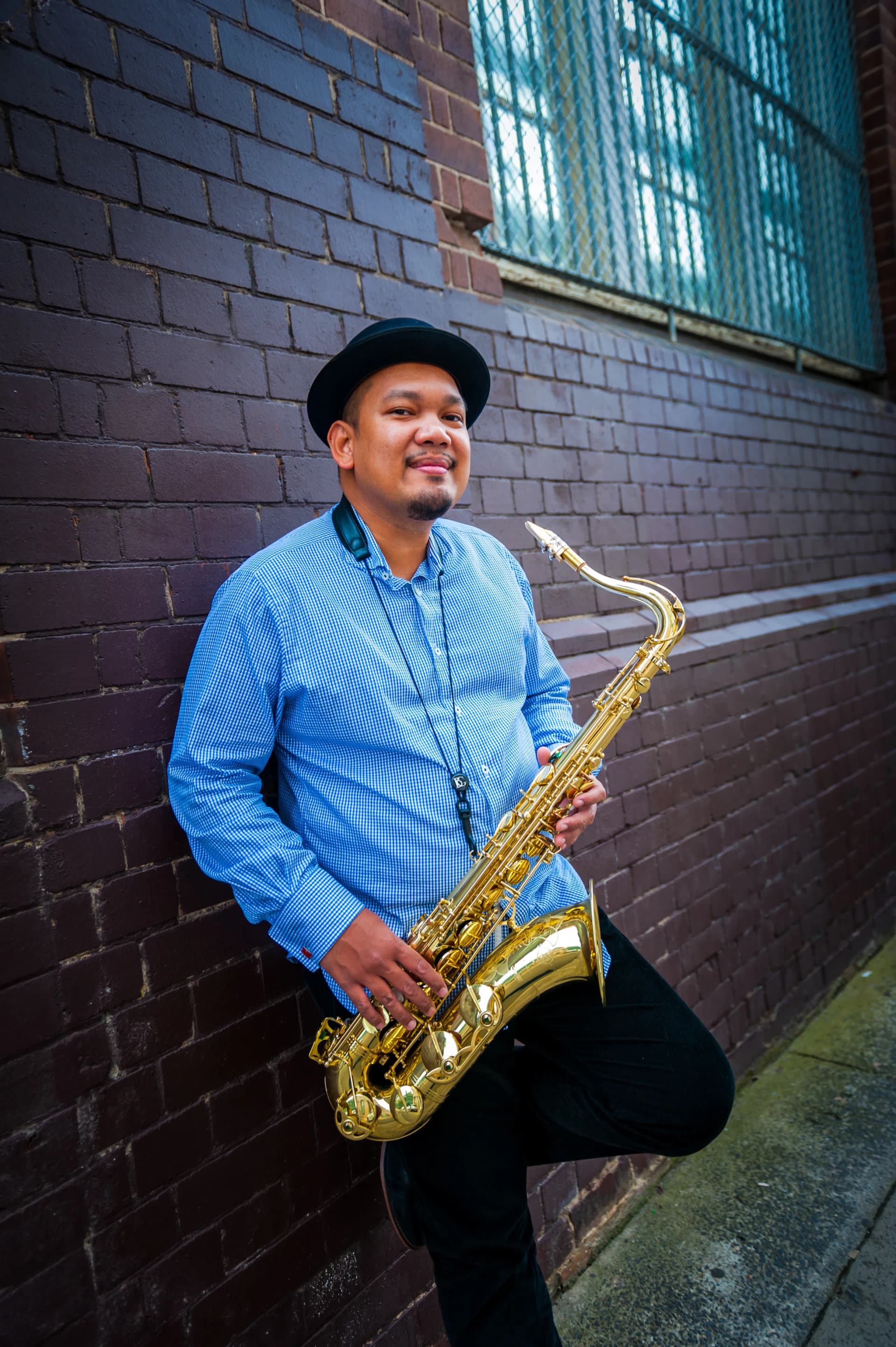 Saxophonist at Wedding